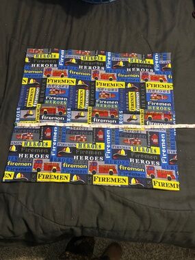 Fireman homemade bandanna